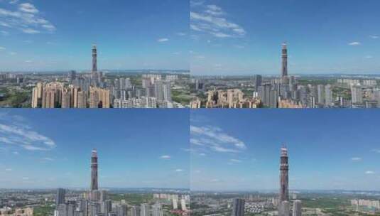 成都468航拍、高楼航拍、天空、建筑高清在线视频素材下载