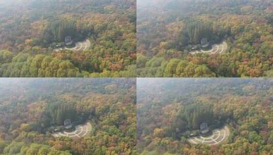 南京钟山景区景点紫金山高清在线视频素材下载