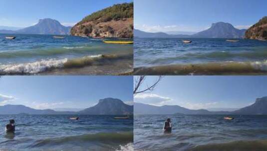 海边度假美景高清在线视频素材下载