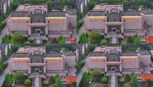 航拍徐州博物馆,汉文化徐州旅游宣传高清在线视频素材下载