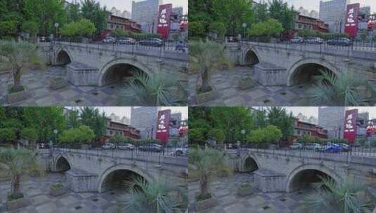 护国桥护国运动昆明护国广场云南3772高清在线视频素材下载
