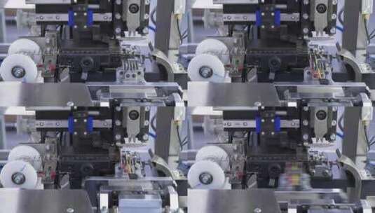4K自动化车间高端生产线高清在线视频素材下载