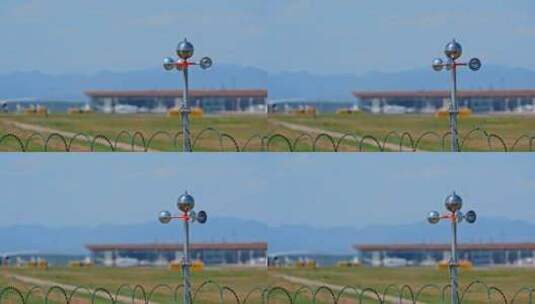 机场风向标特写高清在线视频素材下载