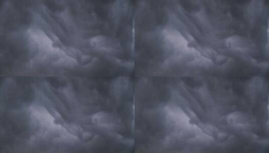 天空中暴风云中的灰色漩涡高清在线视频素材下载