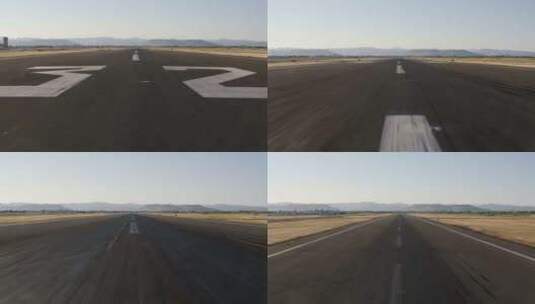 跑道，起飞，飞机，航空高清在线视频素材下载