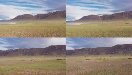 西藏阿里北线一错再措高原湖泊天上阿里高清在线视频素材下载