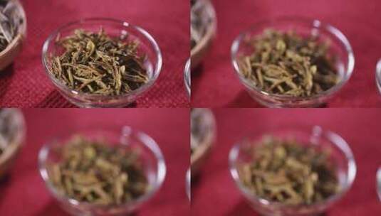 自制绿茶瓜子原料高清在线视频素材下载