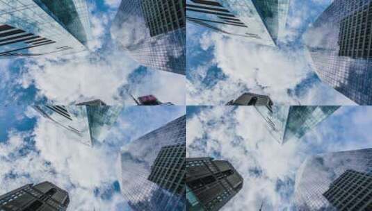 摩天大楼景观高清在线视频素材下载
