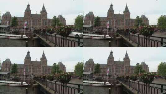 阿姆斯特丹国立博物馆高清在线视频素材下载