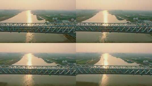 宁波甬江三官堂大桥航拍0228_V1-0014高清在线视频素材下载