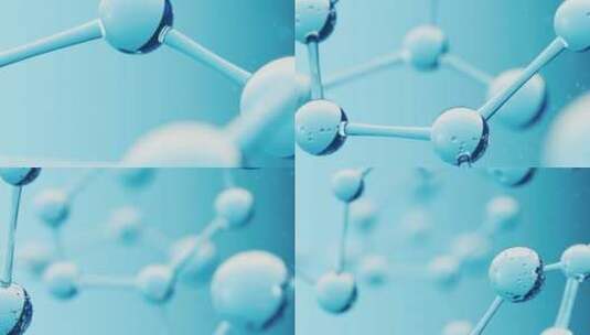 分子 原子 结构 物理 原子核 分子式高清在线视频素材下载