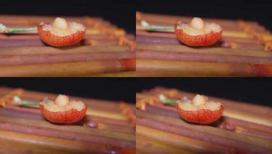美食夏季樱桃车厘子水果高清在线视频素材下载