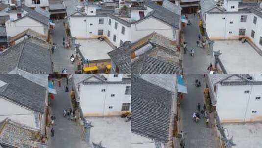 喜洲古镇拍摄视频高清在线视频素材下载