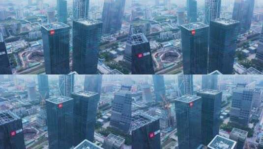 琶洲商业地标大楼群-13高清在线视频素材下载