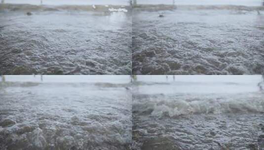 洱海湖水浪潮高清在线视频素材下载