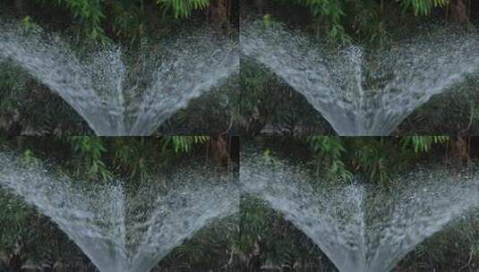 水上喷泉高清在线视频素材下载