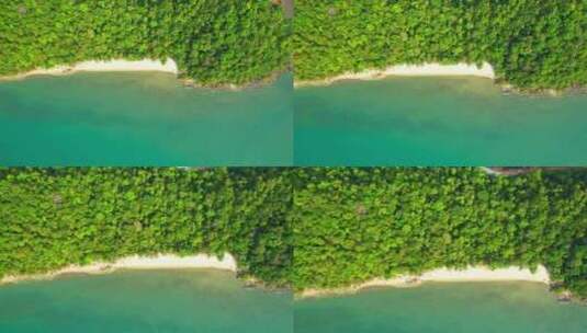 热带海洋海岸的美丽景色高清在线视频素材下载