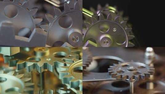 齿轮 工业 机械  制造业高清在线视频素材下载