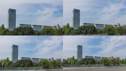 北京盘古大观大楼延时摄影高清在线视频素材下载