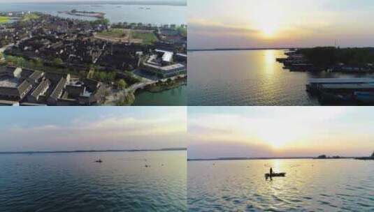 窑湾古镇5-4绝美大运河4k高清在线视频素材下载