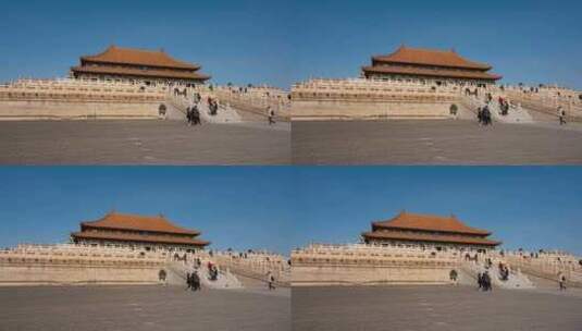 北京城市风景 大范围移动延时高清在线视频素材下载