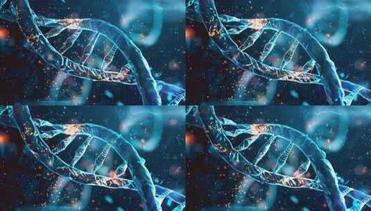 医疗实验科技DNA遗传基因分子生物学高清在线视频素材下载