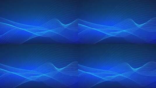 蓝色线条动感背景素材高清在线视频素材下载