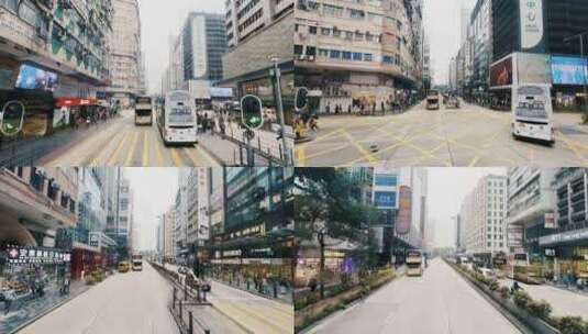 香港街拍高清在线视频素材下载