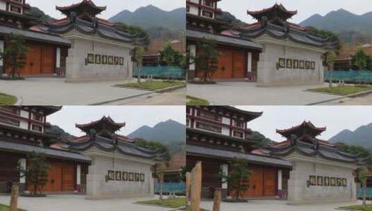 福清少林寺遗址建筑高清在线视频素材下载