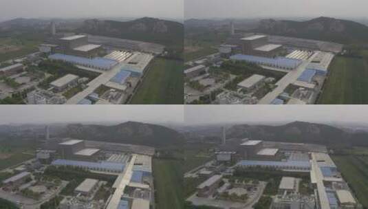 北京怀柔垃圾处理厂航拍视频高清在线视频素材下载