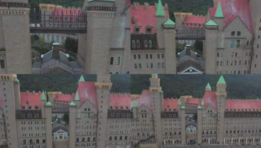 杭州爱立芬城堡高清在线视频素材下载
