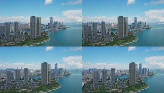 深圳蛇口前海自贸区高清在线视频素材下载