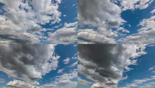 蓝天云景延时高清在线视频素材下载