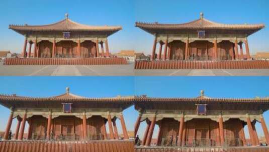 北京故宫中和殿高清在线视频素材下载
