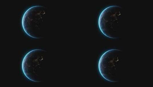 【透明通道】地球-09高清在线视频素材下载