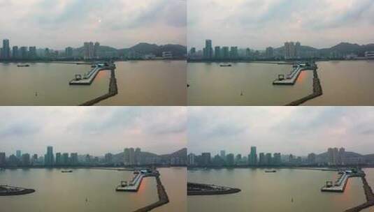 珠海城市风光高清在线视频素材下载