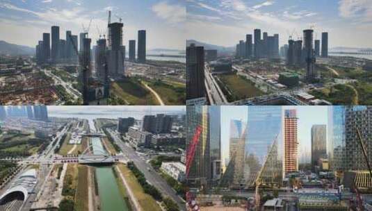 建筑城市发展高清在线视频素材下载
