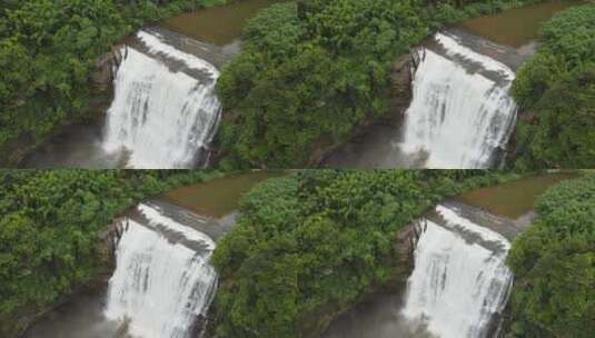 赤水大瀑布 贵州丹霞瀑布 瀑布 赤水高清在线视频素材下载