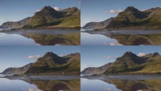 挪威山河湖泊高清在线视频素材下载