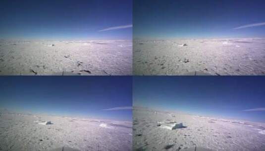 冰冻的北极苔原高清在线视频素材下载