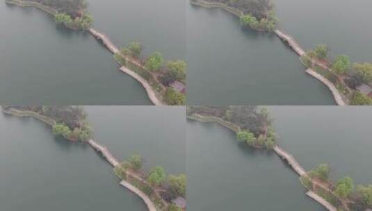 湖南长沙烈士公园航拍高清在线视频素材下载