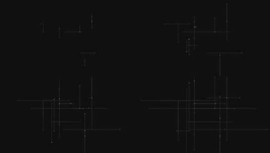 线条科技信息风格 (2)高清在线视频素材下载