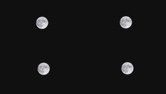 月亮满月高清实拍素材高清在线视频素材下载