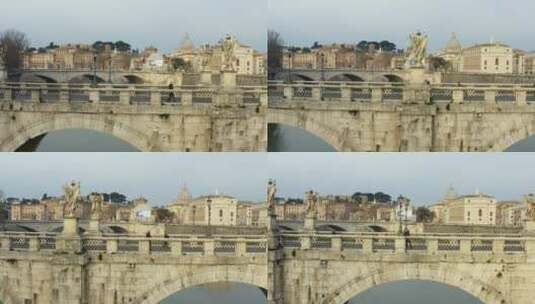 欧洲古老桥高清在线视频素材下载