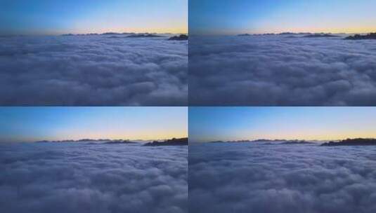 日出天空云层景观高清在线视频素材下载