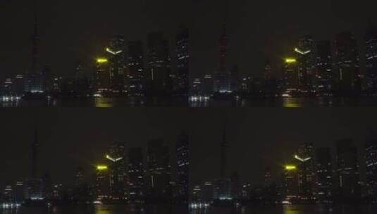 上海 夜景 陆家嘴 外滩 东方明珠 城市风光高清在线视频素材下载