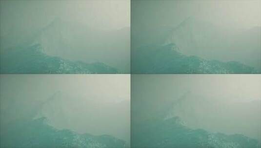 阿富汗山区的晨雾高清在线视频素材下载