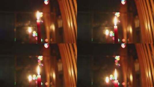 4K-燃烧的蜡烛延时高清在线视频素材下载