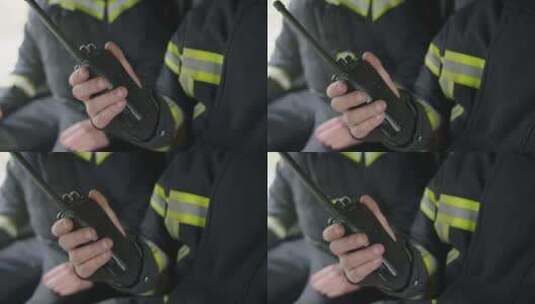 消防员，火灾，灭火，消防高清在线视频素材下载