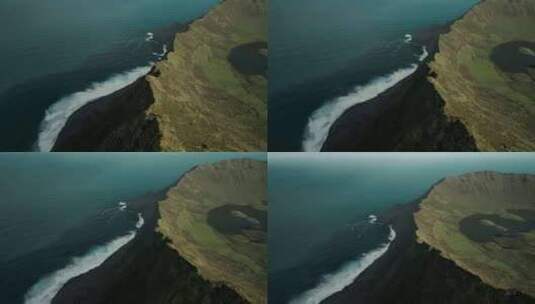 Corvo Island，亚速尔群岛，葡高清在线视频素材下载